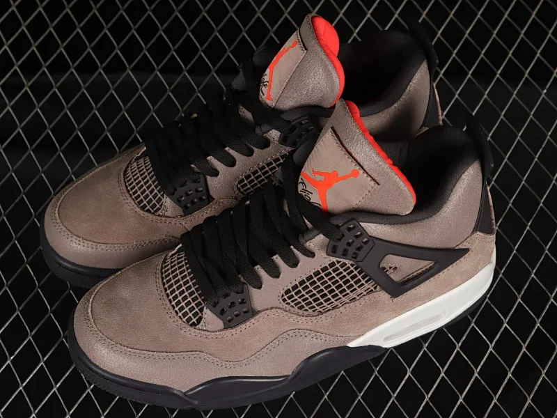 All categories Air Jordan Jordan series basketball shoes Air Jordan 4 OG version Air Jordan 4 Retro "Taupe Haze" AJ4 Joe 4 black brown Mocha DB0732-200
